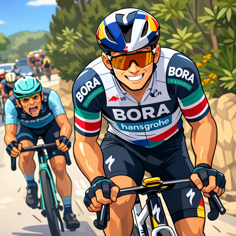 La double attaque : comment Remco espère concurrencer&nbsp;Pogacar