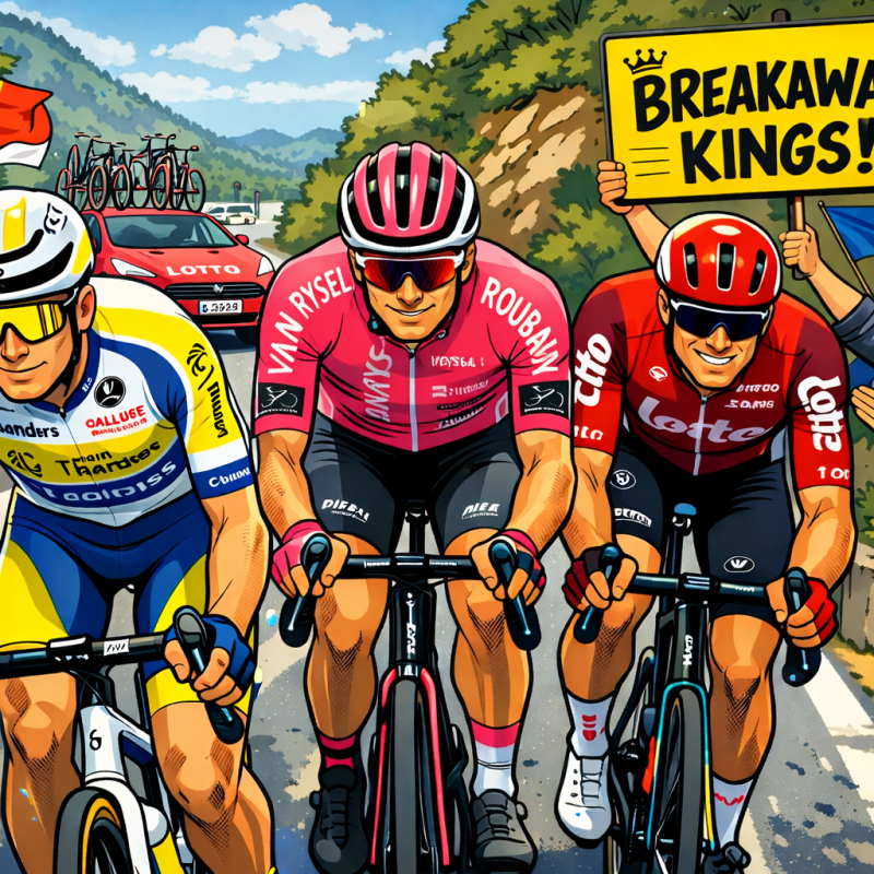 Veistroffer, Vercouillie, Molly, De Bondt… ces baroudeurs qui ne manquent pas d&rsquo;audace&nbsp;(STATS)