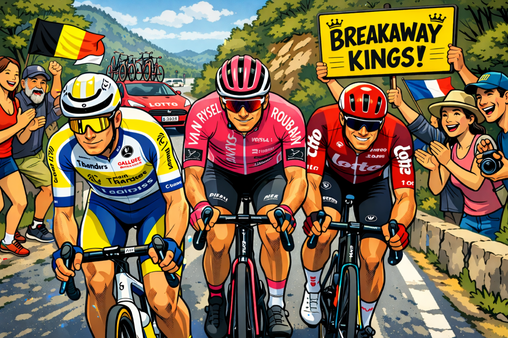 Veistroffer, Vercouillie, Molly, De Bondt… ces baroudeurs qui ne manquent pas d&rsquo;audace&nbsp;(STATS)