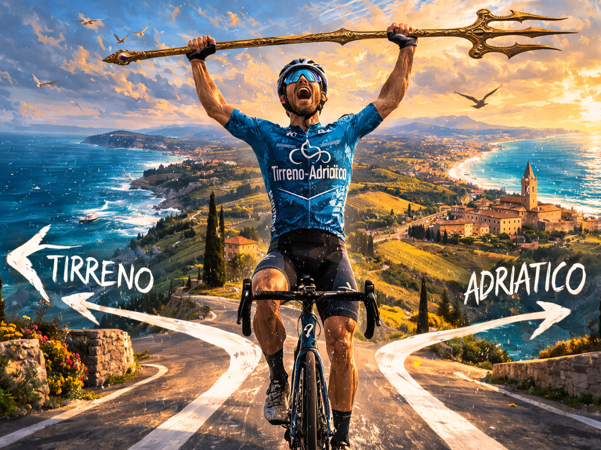 Tirreno-Adriatico : pourquoi la course des deux mers fait de plus en plus saliver les rois du&nbsp;peloton