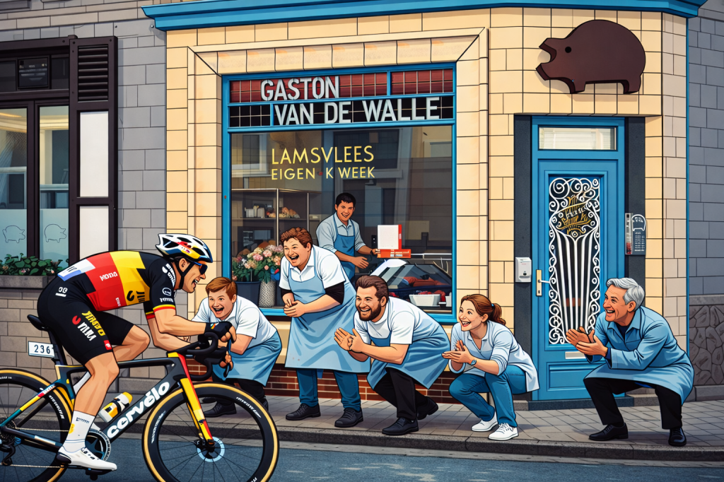 La boucherie Vande Walle, à Kluisbergen.